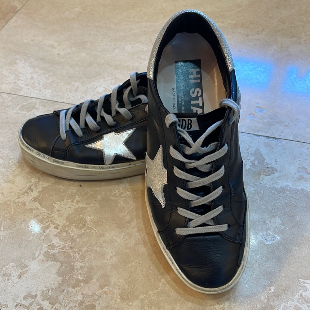 Hi Star Black Golden Goose